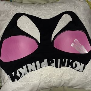 PINK VS PUSH UP RACER BACK BRA